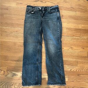 Zara Dark Blue Denim Jeans